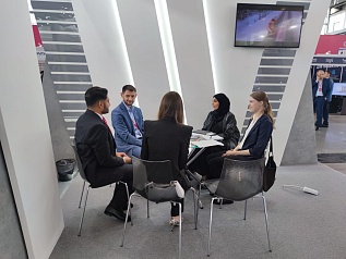 Сотрудники предприятия на Иннопроме провели большое количество встреч с нынешними и будущими партнёрами.