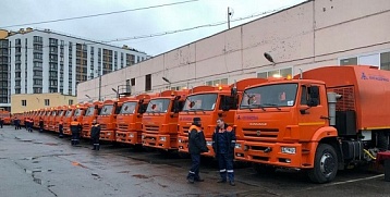 Кургандормаш передал технику в Санкт-Петербург