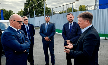 Белорусская делегация проявила интерес к технике Курганского завода дорожных машин