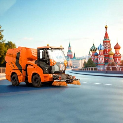 УКМ-2500 заменяет целый парк техники, обеспечивая чистоту в самых труднодоступных местах круглый год.